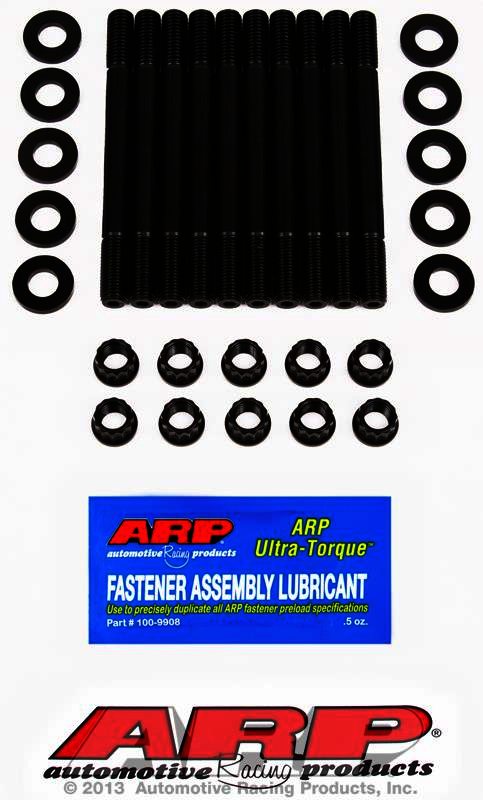 ARP Saturn 1.9L 2-bolt main, w/1/2" straps, main stud kit - Klik om te sluiten