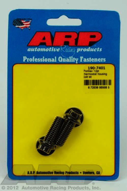 ARP Pontiac 12pt thermostat housing bolt kit - Klik om te sluiten