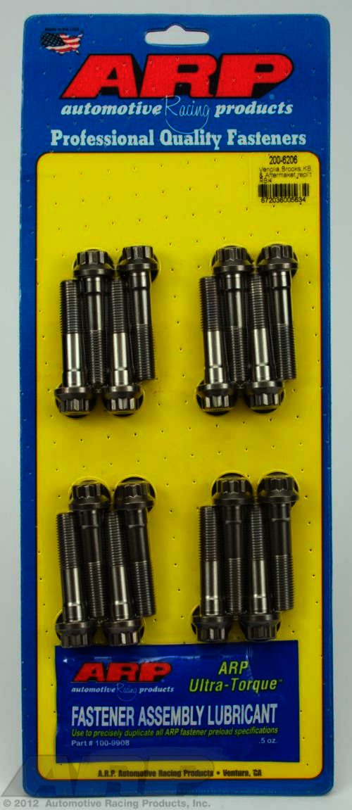 ARP Venolia Brooks KB & Aftermaket repl't ARP2000 rod bolt kit - Klik om te sluiten