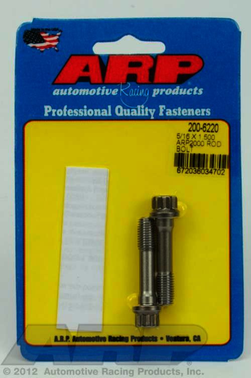 ARP 5/16" General replacement ARP2000 rod bolt kit - Klik om te sluiten