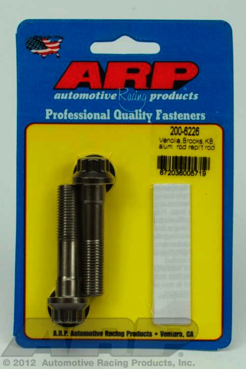 ARP Venolia Brooks KB & Aftermaket repl't ARP2000 rod bolt kit - Klik om te sluiten