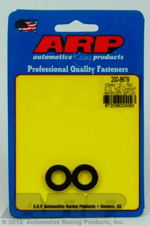 ARP M10 ID 3/4 OD chamfer black washers - Klik om te sluiten