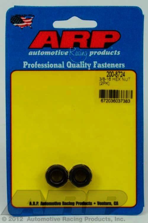 ARP 3/8-16 black hex nut kit - Klik om te sluiten