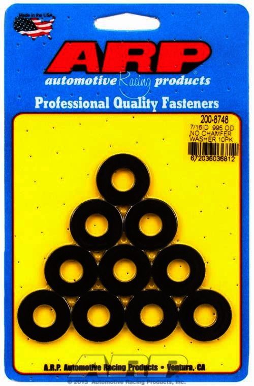 ARP 7/16 ID .995 OD black washers - Klik om te sluiten