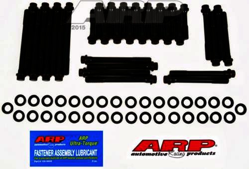 ARP SB Chevy V8 w/18? hi-port 12pt undercut head bolt kit - Klik om te sluiten