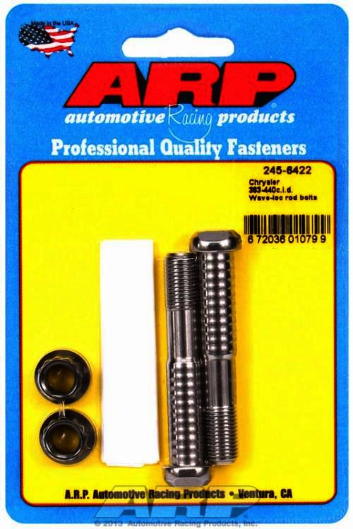 ARP Chrysler 383-440c.i.d. wave-loc rod bolts - Klik om te sluiten