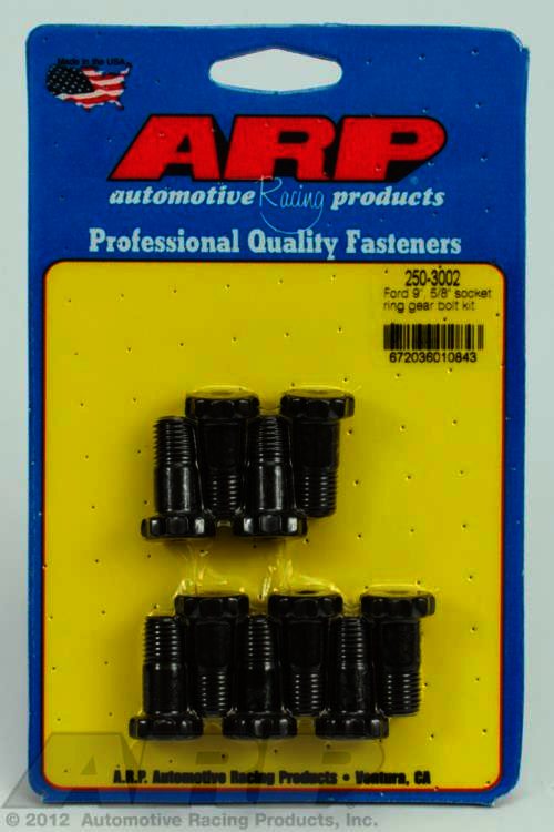 ARP Ford 9", 7/16" diameter, 5/8" socket ring gear bolt kit - Klik om te sluiten