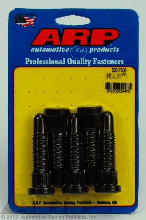 ARP 5/8-11 X 2.65 short knurl wheel stud kit - Klik om te sluiten