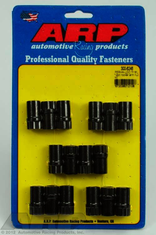 ARP Adjustable 7/16 12pt rocker arm nut kit - Klik om te sluiten