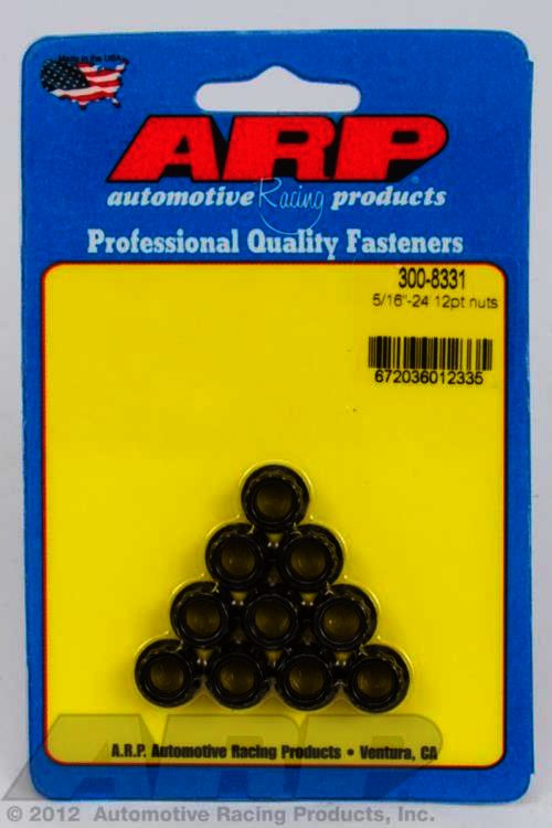 ARP 5/16-24 12pt nut kit - Klik om te sluiten