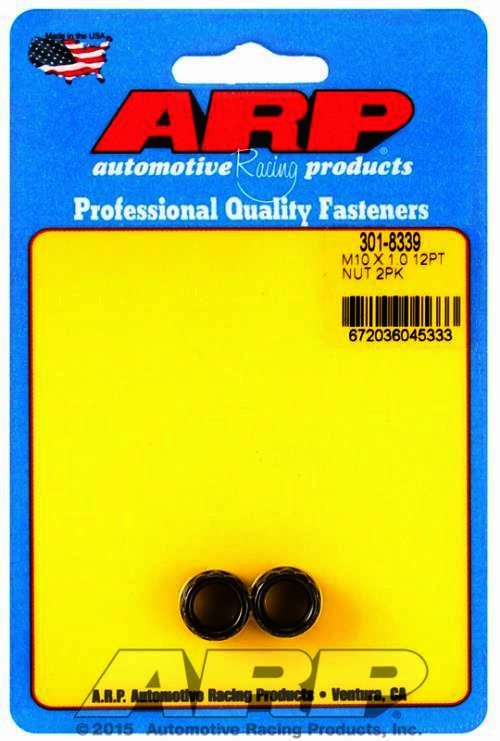 ARP M10 X 1.00 12pt nut kit - Klik om te sluiten