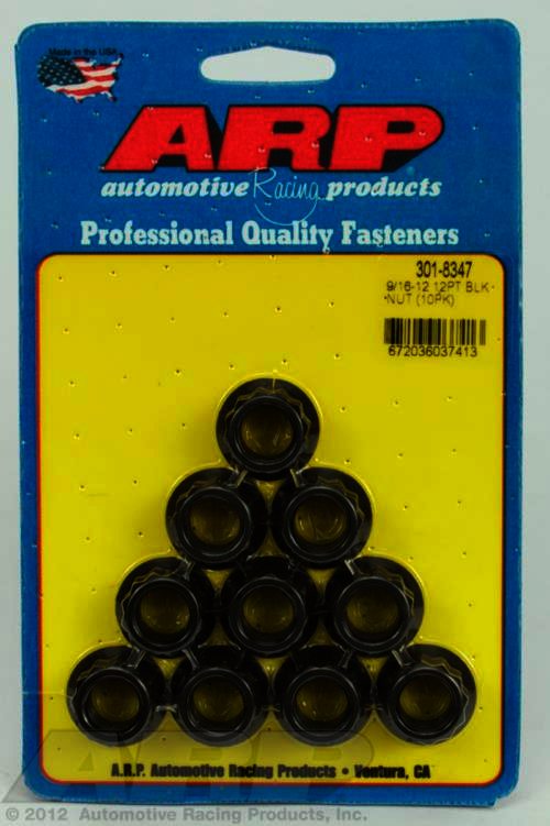 ARP 9/16-12 12pt nut kit - Klik om te sluiten