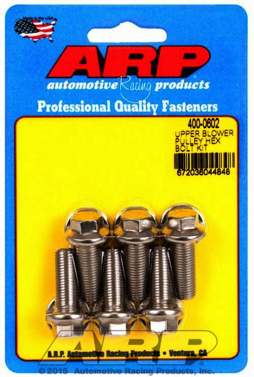 ARP Upper blower pulley SS hex bolt kit - Klik om te sluiten