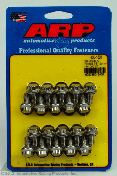 ARP SB Mopar & Pontiac SS 12pt oil pan bolt kit - Klik om te sluiten