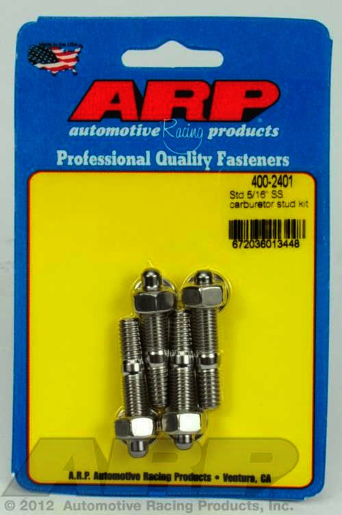 ARP Standard 5/16" SS carburetor stud kit - Klik om te sluiten