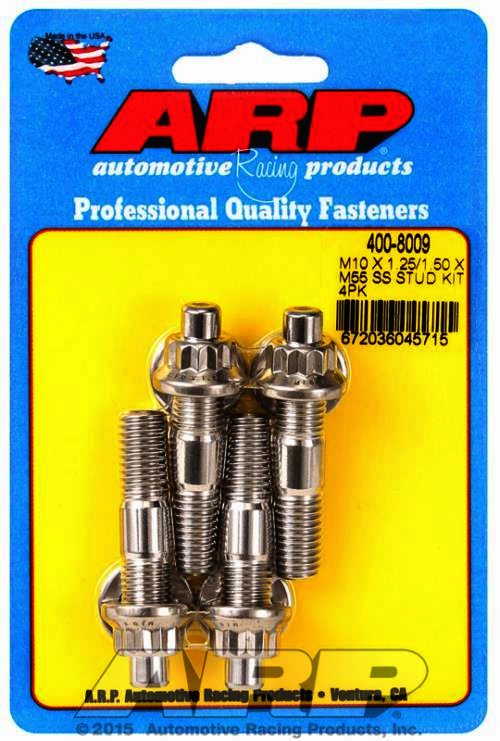 ARP M10 X 1.25/1.50 X 55mm broached stud kit 4pcs - Klik om te sluiten