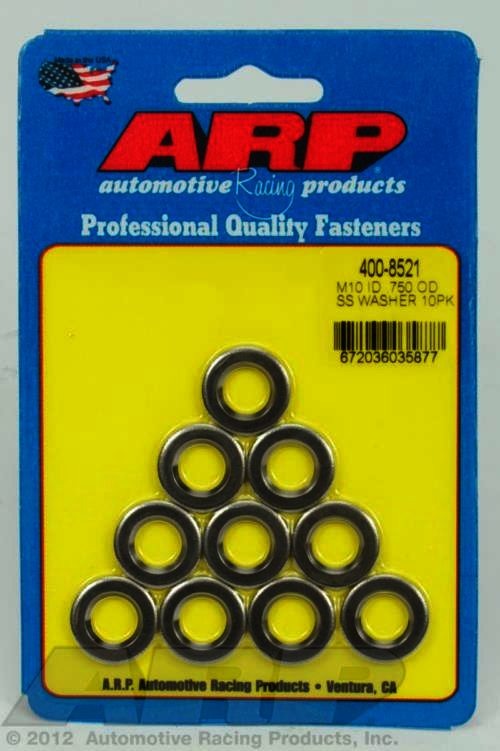 ARP M10ID .750OD SS chamfer washers - Klik om te sluiten