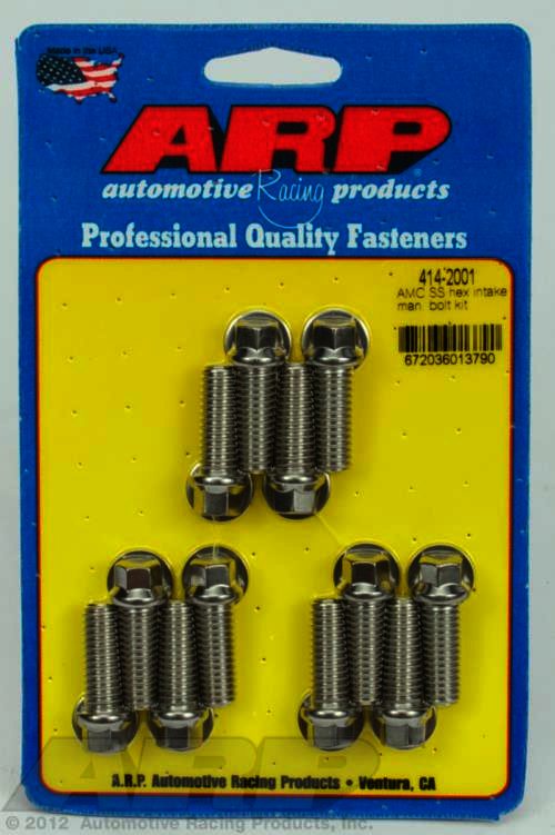 ARP AMC SS hex intake manifold bolt kit - Klik om te sluiten