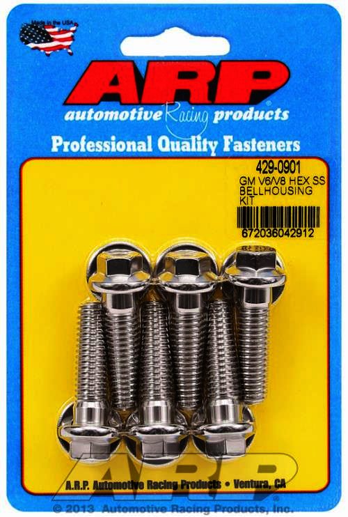 ARP GM V6/V8 SS hex bellhousing bolt kit - Klik om te sluiten