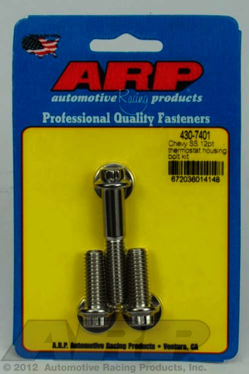 ARP Chevy SS 12pt thermostat housing bolt kit - Klik om te sluiten