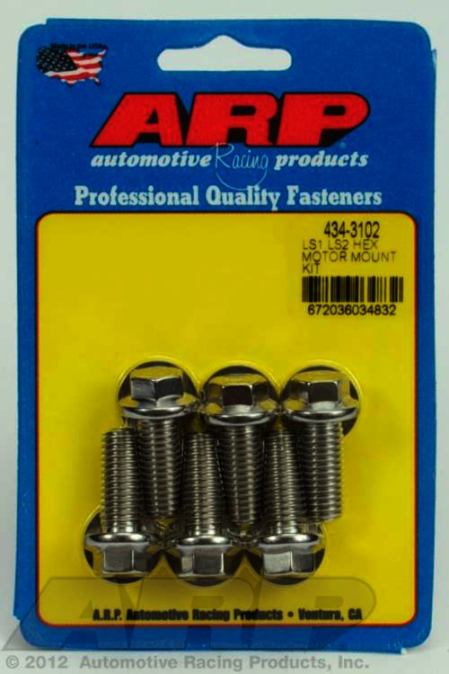 ARP LS1 LS2 SS hex motor mount bolt kit - Klik om te sluiten