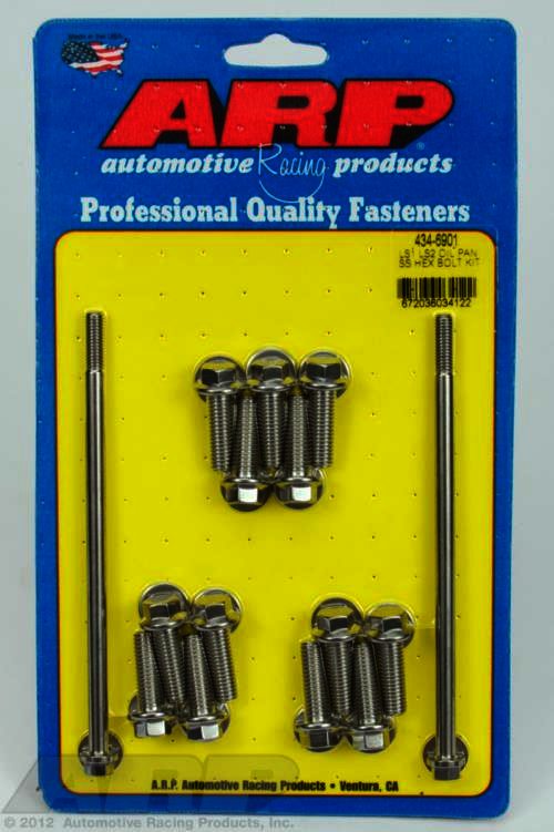 ARP LS1 LS2 SS hex oil pan bolt kit - Klik om te sluiten