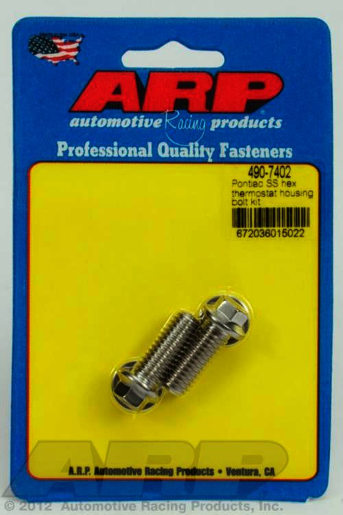 ARP Pontiac SS hex thermostat housing bolt kit - Klik om te sluiten