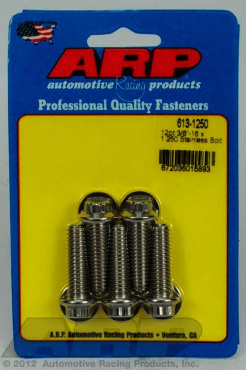 ARP 3/8-16 x 1.250 12pt SS bolts - Klik om te sluiten