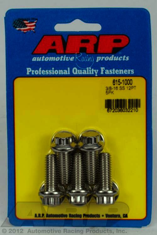 ARP 3/8-16 x 1.000 12pt 7/16 wrenching SS bolts - Klik om te sluiten