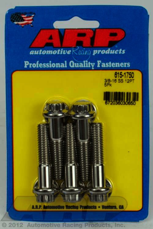 ARP 3/8-16 x 1.750 12pt 7/16 wrenching SS bolts - Klik om te sluiten