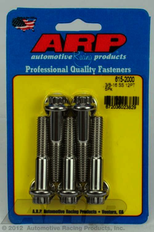 ARP 3/8-16 x 2.000 12pt 7/16 wrenching SS bolts - Klik om te sluiten