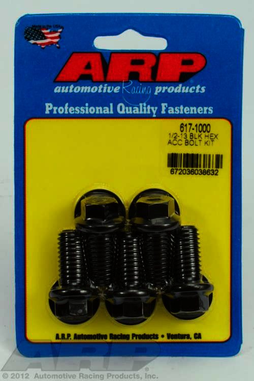 ARP 1/2-13 x 1.000 hex black oxide bolts - Klik om te sluiten