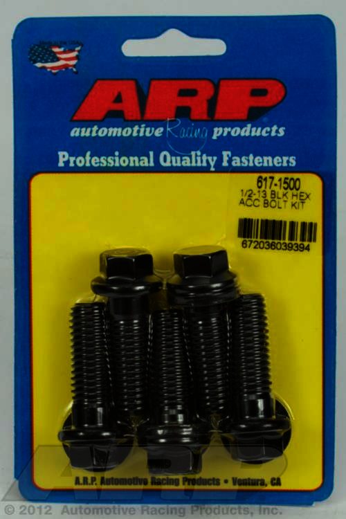 ARP 1/2-13 x 1.500 hex black oxide bolts - Klik om te sluiten