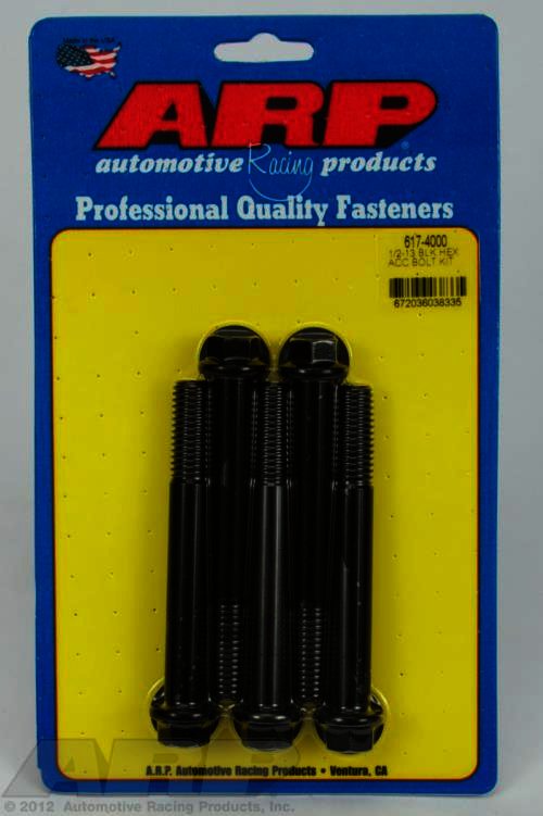 ARP 1/2-13 x 4.000 hex black oxide bolts - Klik om te sluiten