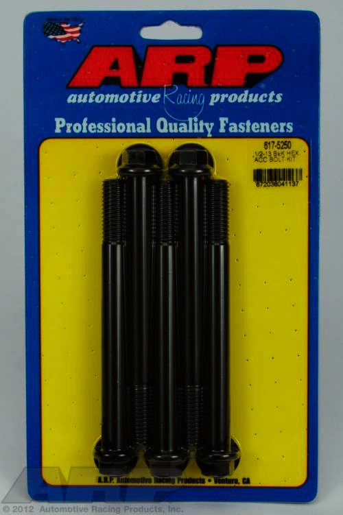 ARP 1/2-13 x 5.250 hex black oxide bolts - Klik om te sluiten