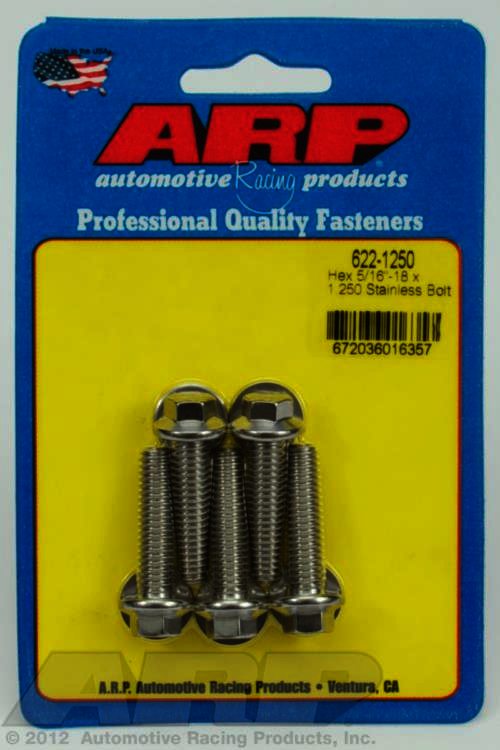 ARP 5/16-18 x 1.250 hex SS bolts - Klik om te sluiten