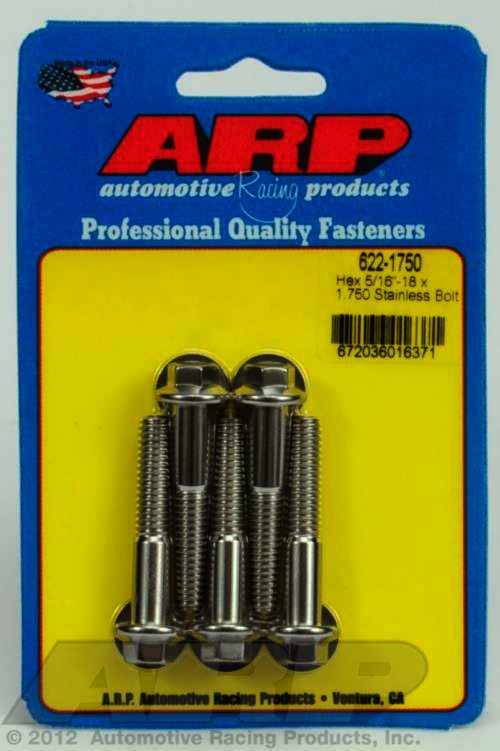 ARP 5/16-18 x 1.750 hex SS bolts - Klik om te sluiten