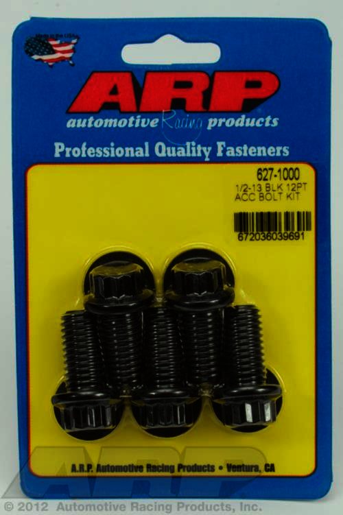 ARP 1/2-13 x 1.000 12pt black oxide bolts - Klik om te sluiten