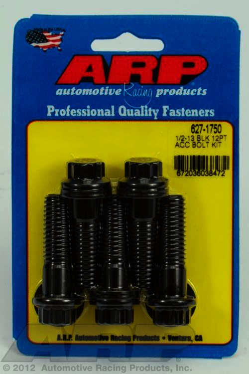 ARP 1/2-13 x 1.750 12pt black oxide bolts - Klik om te sluiten