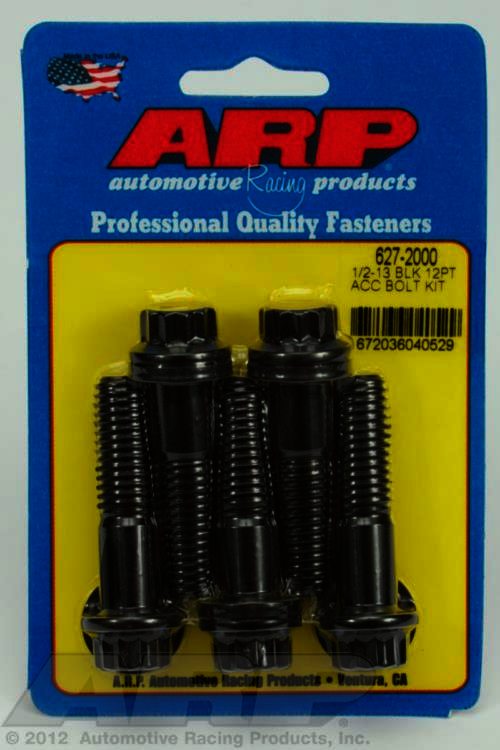 ARP 1/2-13 x 2.000 12pt black oxide bolts - Klik om te sluiten
