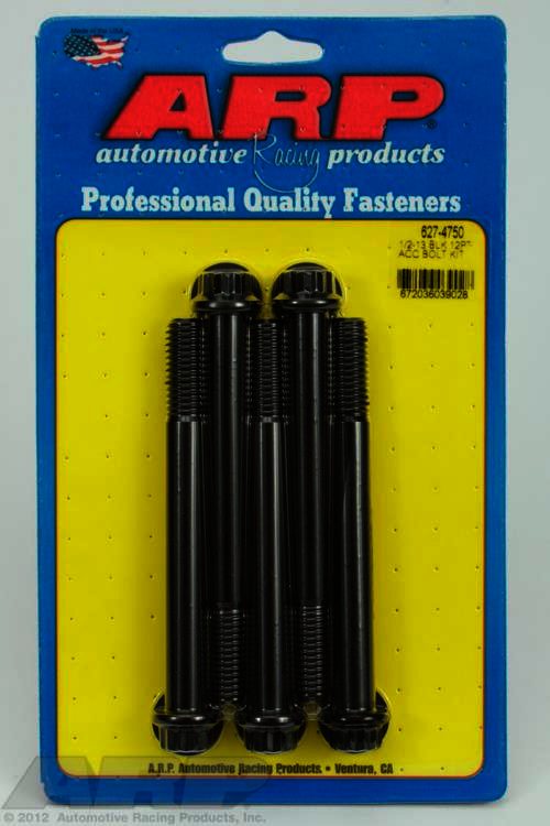 ARP 1/2-13 x 4.750 12pt black oxide bolts - Klik om te sluiten