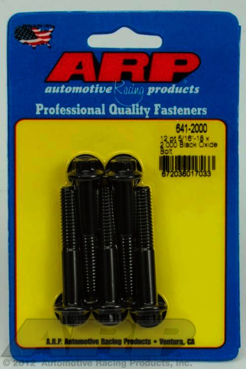 ARP 5/16-18 x 2.000 12pt black oxide bolts - Klik om te sluiten