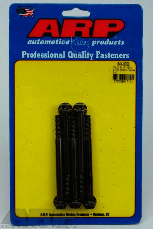 ARP 5/16-18 x 3.750 12pt black oxide bolts - Klik om te sluiten