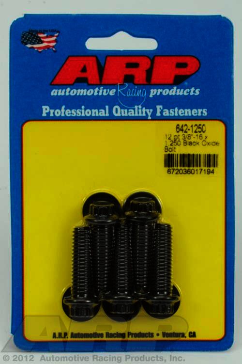 ARP 3/8-16 x 1.250 12pt black oxide bolts - Klik om te sluiten