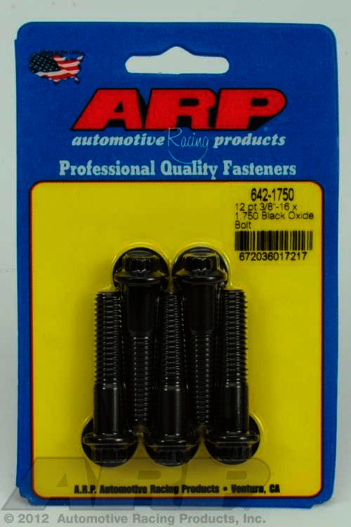 ARP 3/8-16 x 1.750 12pt black oxide bolts - Klik om te sluiten