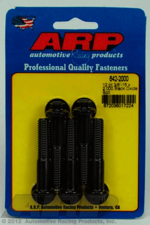 ARP 3/8-16 x 2.000 12pt black oxide bolts - Klik om te sluiten