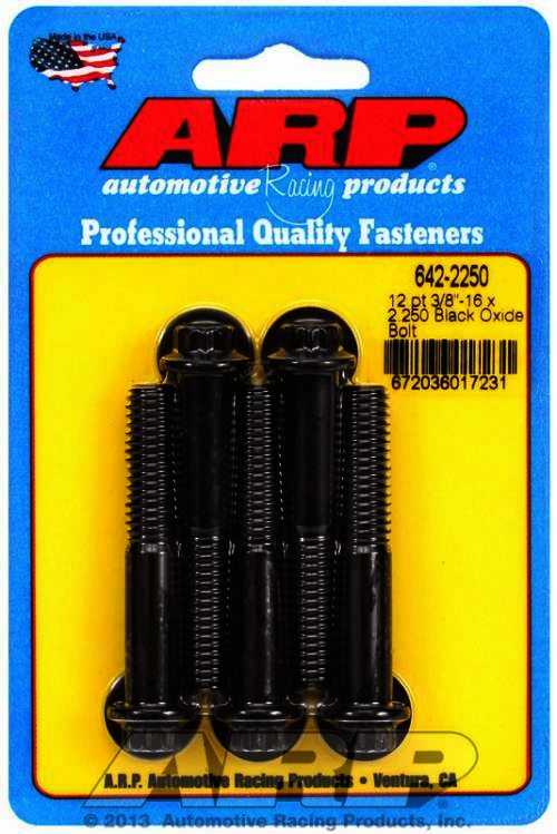 ARP 3/8-16 x 2.250 12pt black oxide bolts - Klik om te sluiten