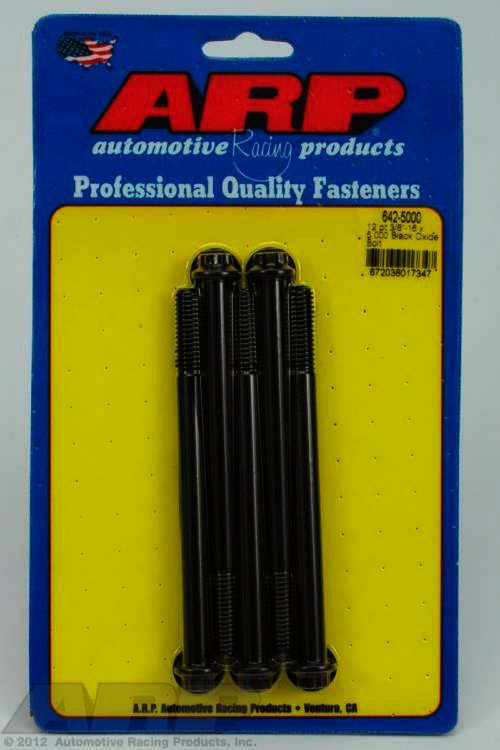 ARP 3/8-16 x 5.000 12pt black oxide bolts - Klik om te sluiten