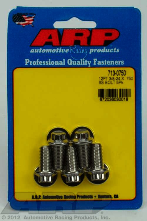 ARP 3/8-24 x .750 12pt SS bolts - Klik om te sluiten