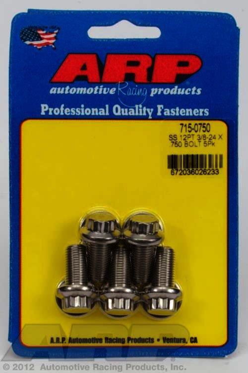 ARP 3/8-24 x .750 12pt 7/16 wrenching SS bolts - Klik om te sluiten